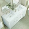 James Martin Vanities Myrrin 60'' D Vanity, Bright White w/ Ethereal Noctis Silestone Top w/FreePower Wireless Charger 485-V60D-BW-FENC - alternate 10