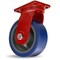Hamilton Enhanced Precision Super Duty Swivel Caster, 10" x 4" Superlast Polyurethane on Forged Steel Wheel S-EPSD-104SYT - alternate 1