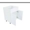 Cambridge Radiance 30 in. W x 21 in. D x 34.50 in. H Ready to Assemble Slab Bath Cabinet in White Gloss SA-VSB30-WG-KIT - alternate 9