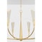 Hudson Valley Lighting Montrose 8 Light Chandelier 44 In. Vintage Gold Leaf/Soft Sand 3158-VGL/SSD - alternate 6