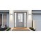 Vdomdoors Front Exterior Prehung FiberGlass Door Frosted Glass / Manux 8422 Grey Ash / 2 Sidelight Exterior W MANUX8422EXD-SS-W12+36+12 x H80-LH - alternate 3