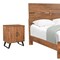 Homeroots Three Piece Brown Solid Wood Bedroom Set 636250 - alternate 9