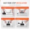 Vevor Drywall Skimming Blade Set Putty Knife 10/16/24/32/40 inch with Handle XSJ-24-S003 - alternate 7