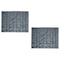 Mytee Products 16 ft x 27 ft Super Light Weight 14oz Steel Tarp, 2PK SLSTTx2 - alternate 1