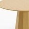 Homeroots 60" Natural Wood Pedestal Base Round Top Dining Table 721096 - alternate 5