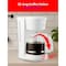 Betty Crocker 12-Cup Drip Coffee Maker with Heat Resistant Glass Carafe, White BC-5729W - alternate 12