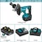 Makita 18V LXT Brushless 1/2" Mixer Kit (5.0Ah) XTU02T - alternate 18