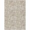 Homeroots 8' X 10' Tan And Beige Abstract Washable Indoor Outdoor Area Rug 602524 - alternate 8
