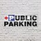Signmission Public Parking Left, 18 Inch x 48 Inch, Vinyl Banner B-30822 - alternate 4