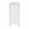 Homeroots 40in Silver Glass Three Drawer Sideboard with Three Doors 401708 - alternate 7