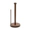 Homeroots Free Standing 5.88in Wood Paper Towel Holder 478233 - alternate 1