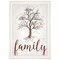 Homeroots Family Tree 1 White Framed Print Wall Art 415453 - alternate 1
