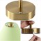 Jonathan Y Cordelia 11.2 in. Vintage Metal Cordless Rechargeable Integrated Dimmable LED Table Lamp w/Touc, 2PK JYL5516A-SET2 - alternate 8