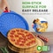 Nutrichef 13-Inch Nonstick Pizza Tray, Blue BKNCSBSBL8PIZZAP - alternate 5