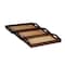 Homeroots 24in Brown Rectangular Wood Handmade Tray With Handles 483309 - alternate 10