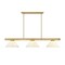 Z-Lite Vanguard Rubbed Brass 3 Light Billiard 3050-3RB-AGM14 - alternate 8