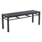 Homeroots 48in Black and Aluminum Bench 668855 - alternate 7