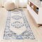 Jonathan Y Inigo Cottage Medallion Blue/Gray 2 ft. x 8 ft. Runner Rug BMF107A-28 - alternate 1