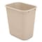 Rubbermaid Commercial 7 gal. Rectangular Trash Can FG295600BEIG - alternate 5