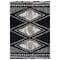 World Rug Gallery Geometric Grid Pattern Shag Area Rug 5 ft x 7 ft Anthracite WR129ANTHRACITE5X7 - alternate 10