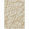 Homeroots 10' X 14' Gold And Ivory Abstract Washable Indoor Outdoor Area Rug 614352 - alternate 9