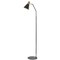 Jonathan Y Apollo 61" Modern Metal LED Task Floor Lamp, Black/Brass Gold JYL6130A - alternate 1