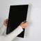 M&T Displays Frameless Tempered Glass Dry Erase Board Magnetic Board - Black - 13.78x13.78 inch T00MGB0135X2000 - alternate 6