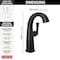 Delta Stryke Single Handle Mid-Height Bathroom Faucet, 6.63 in, Matte Black 677-BL-DST - alternate 3