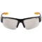 Klein Tools Safety Glasses, Anti-Fog & Anti-Scratch, Black/Orange Lens, Black/Orange Frame, Half-Frame 60536 - alternate 9