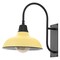 Jonathan Y Stanley 12.25" 1-Light Farmhouse Industrial Iron LED Gooseneck Arm Outdoor Sconce, Matte Yellow JYL7614H - alternate 7