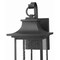 Z-Lite Tiberius 4 Light Outdoor Wall Light, Black/Clear Seedy, 10.5 In W x 24 In H 5017B-BK - alternate 6