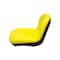 Uni Pro 132 Bucket Seat, Hinged Pan, Yellow Vinyl 8280 - alternate 9