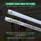 Beyond Led Technology LED T8 Tube, Watt 10W-22W, 3080Lm, CCT 3K-6500K, 4ft, Frosted Lens, Single and Double End Power, 25PK 157060 - alternate 9
