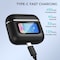 Alpha Digital Bluetooth 5.3 Earbuds- LCD Touch Screen, TWS, 32Hr Battery - Black V8 - alternate 8