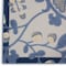 Homeroots 3' X 5' Blue And Gray Floral Power Loom Area Rug 521654 - alternate 8
