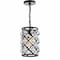 Jonathan Y Gabrielle 8" Metal/Crystal LED Pendant, Oil Rubbed Bronze / Clear JYL9506A - alternate 10