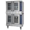 Koolmore 38 in. Full Size Double Natural Gas Convection Oven 108,000 BTU Total with Stacking Kit and Casters KM-DCCO54-NGC - alternate 8
