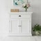 Homeroots 35in White Two Door Accent Cabinet 388217 - alternate 8