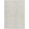 Homeroots 9' X 12' Ivory And Pale Beige Geometric Washable Indoor Outdoor Area Rug 612140 - alternate 9