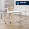 Flash Furniture Commercial Adjustable Height Rectangular Activity Table - Locking Casters-White XU-A3072-REC-WHT-T-P-CAS-GG - alternate 10