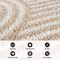 World Rug Gallery Abstract Arch Shag Area Rug 4 ft x 6 ft Beige WR121BEIGE4X6 - alternate 8