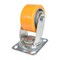 Vestil Polyurethane Swivel Caster 4 In. Diameter x 2 In. Width 660 Lb. Capacity Orange/Gray CST-VE-4X2PUA-S - alternate 9