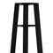 Homeroots 71" Black Wood Five Tier Corner Bookcase 332855 - alternate 5
