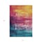 Homeroots 10' X 14' Merlot And Blush Abstract Washable Indoor Outdoor Area Rug 610948 - alternate 9