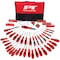 Performance Tool 4 pc. Plier Set, Slip Joint, Diagonal, Long Nose, Linesman W30765 - alternate 1