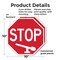 Signmission Stop, 10 inch X 10 inch, Plastic Sign, 2PK OC-P-2PACK-10-235 - alternate 7