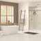 Maax Sax 6032 Acrylix Freestanding End Drain Bathtub in White with White Skirt 105797-000-002-100 - alternate 4
