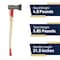 Kings County Tools Maul Wood Splitter Axe Wood Splitting Axe w/ 31 in Hickory Handlel Wedge Blade German-Made GW54A03-11 - alternate 7