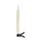 Homeroots Set of Ten Beige Flameless Clip-On Christmas Taper Candles, 10PK 633849 - alternate 1