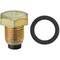 Auveco Magnetic Drain Plug 1/2in Double Oversize with Gasket, 2PK 17146 - alternate 1